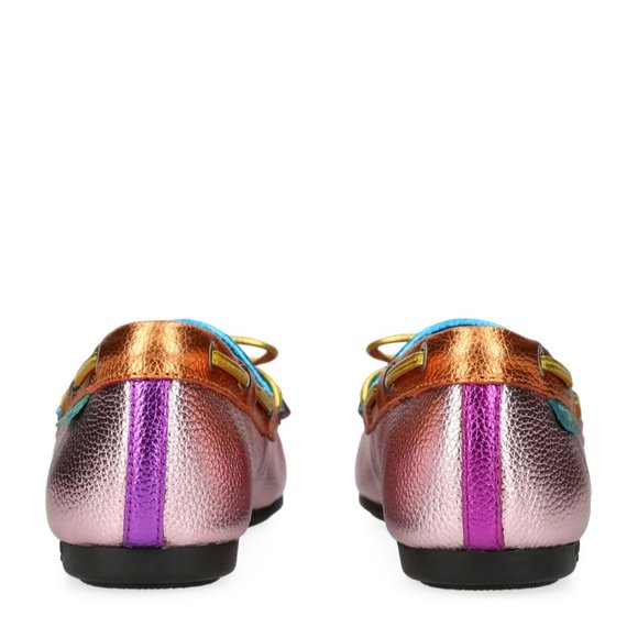 Kurt Geiger Pink Comb Eagle Moccasin Flats - New in Box - Size 39 - Swifties!!! - Picture 3 of 7